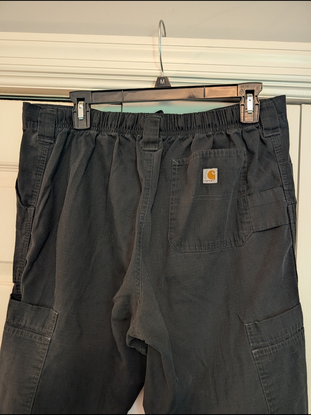 Carhartt Black Work Cargo Scrub Pants